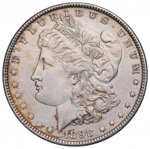 USA, Morgan dollar 1898