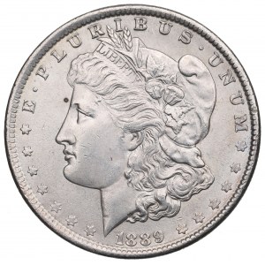 USA, Morganův dolar 1889