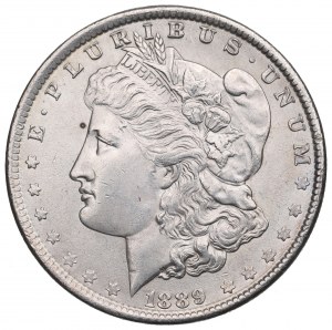 États-Unis, dollar Morgan 1889