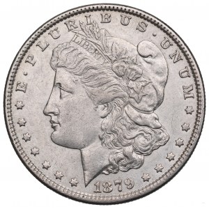 USA, Morganův dolar 1879