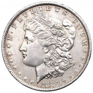 USA, dollaro Morgan 1884 O