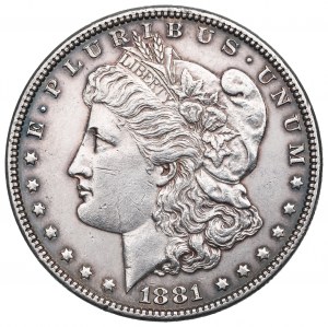 USA, Morgan dollar 1881