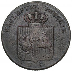 Rivolta di novembre, 3 penny 1831 - zampe d'aquila diritte
