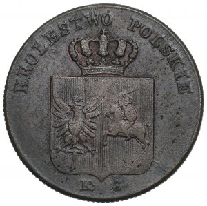 Rivolta di novembre, 3 penny 1831 - zampe d'aquila diritte