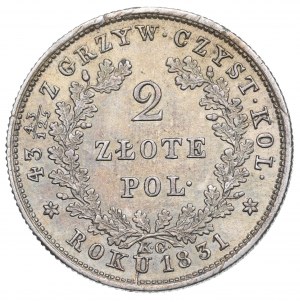 Insurrection de novembre, 2 zlotys 1831 - Pogoń avec fourreau