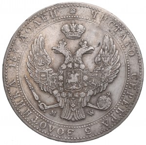 Ruské delenie, Mikuláš I., 3/4 rubľa = 5 zlatých 1839 MW, Varšava