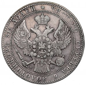 Partage russe, Nicolas Ier, 1-1/2 roubles=10 zloty 1836 MW, Varsovie
