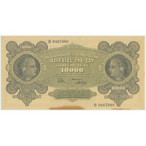 II RP, 10 000 marks polonais 1923 B