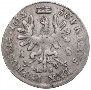 Herzogliches Preußen, Friedrich Wilhelm, Ort 1685 HS, Königsberg