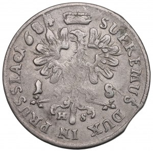 Kniežacie Prusko, Friedrich Wilhelm, Ort 1684, Königsberg