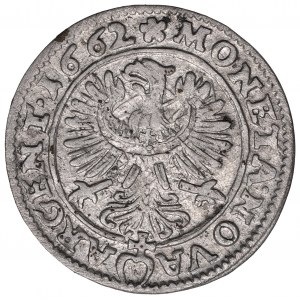 Schlesien, Herzogtum Legnicko-Brzesko-Wołowskie, Ludwik Legnicki, 3 krajcary 1662, Legnica