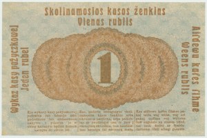 Poznan, 1 rublo 1916, clausola breve
