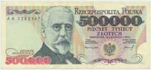 500,000 PLN 1993 AA