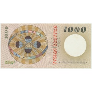 République populaire de Pologne, 1000 zloty 1965 B
