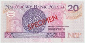 20 złotych 1994 WZÓR - AA 0000000