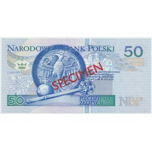 50 Zloty 1994 MODELL - AA 0000000