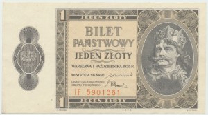 II RP, 1 zloty 1938 IF