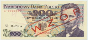 PRL, 200 zloty 1976 A - MODÈLE N° 0426