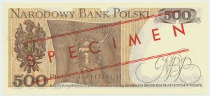 PRL, 500 złotych 1979 AZ - WZÓR No. 0409