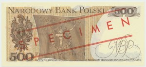 PRL, 500 złotych 1982 CD - WZÓR No. 0145
