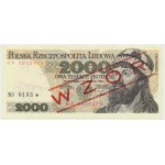 PRL, 2000 złotych 1982 BP - WZÓR No. 0183