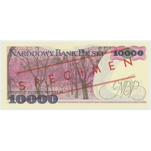 PRL, 10.000 złotych 1987 A - WZÓR No. 0948