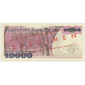 PRL, 10.000 złotych 1988 W - WZÓR No. 0664