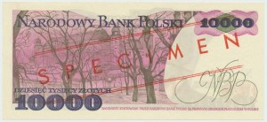 PRL, 10.000 złotych 1988 W - WZÓR No. 0664