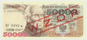 50.000 PLN 1993 A - MODELL Nr. 0182