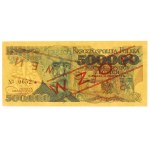 500.000 złotych 1990 A - WZÓR No. 0652