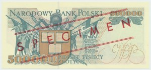 500.000 złotych 1993 A - WZÓR No. 0313