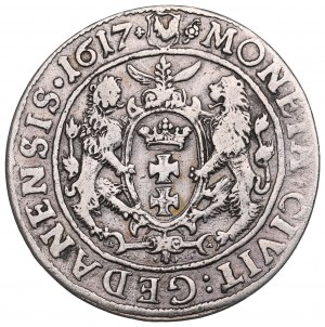 Sigismund III, 18 groschen 1617, Danzig