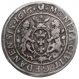 Sigismund III. Vasa, Ort 1616, Danzig - Büste mit Kragen