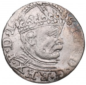 Stefan Batory, Trojak 1586, Riga - veľká hlava