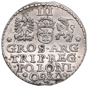 Sigismondo III Vasa, Trojak 1593, Malbork