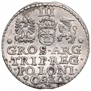 Žigmund III Vasa, Trojak 1593, Malbork