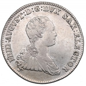 Allemagne, Saxe, 2/3 thaler 1768