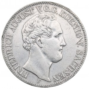 Germany, Saxony, Thaler 1852