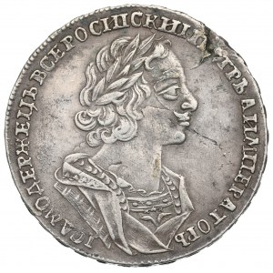 Russia, Pietro I, Rublo 1725