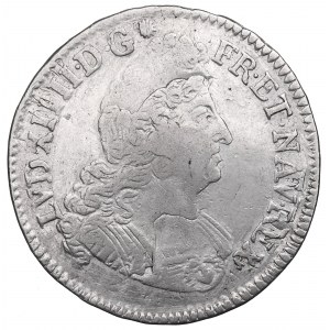 France, Louis XIV, Ecu 1704, Rouen