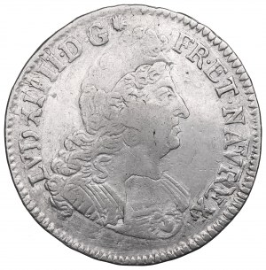 France, Louis XIV, Ecu 1704, Rouen