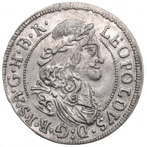 Austria, Leopold I, 3 krajcary 1680, Hall