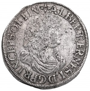 Germany, Albert Ernst I, 60 kreuzer 1676 Ottingen