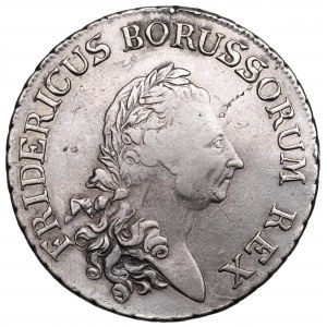 Germany, Preussen, Friedrich II, thaler 1786 - rarae mintmark between dots