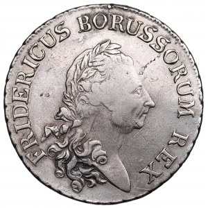 Nemecko, Prusko, Fridrich II, Thaler 1786 A - značka medzi bodkami