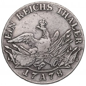 Německo, Prusko, Thaler 1778