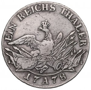 Nemecko, Prusko, Thaler 1778