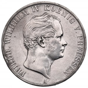 Allemagne, Prusse, 2 thalers=3-1/2 florins 1846