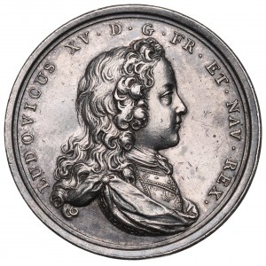 Francúzsko, Ľudovít XV, medaila 1716