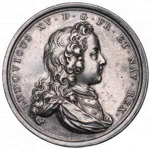 Francja, Ludwik XV, Medal 1716